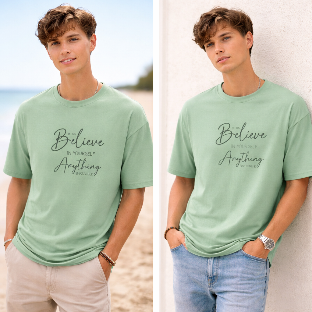 Believe in Yourself Graphic T-Shirt – Unisex Classic Crew